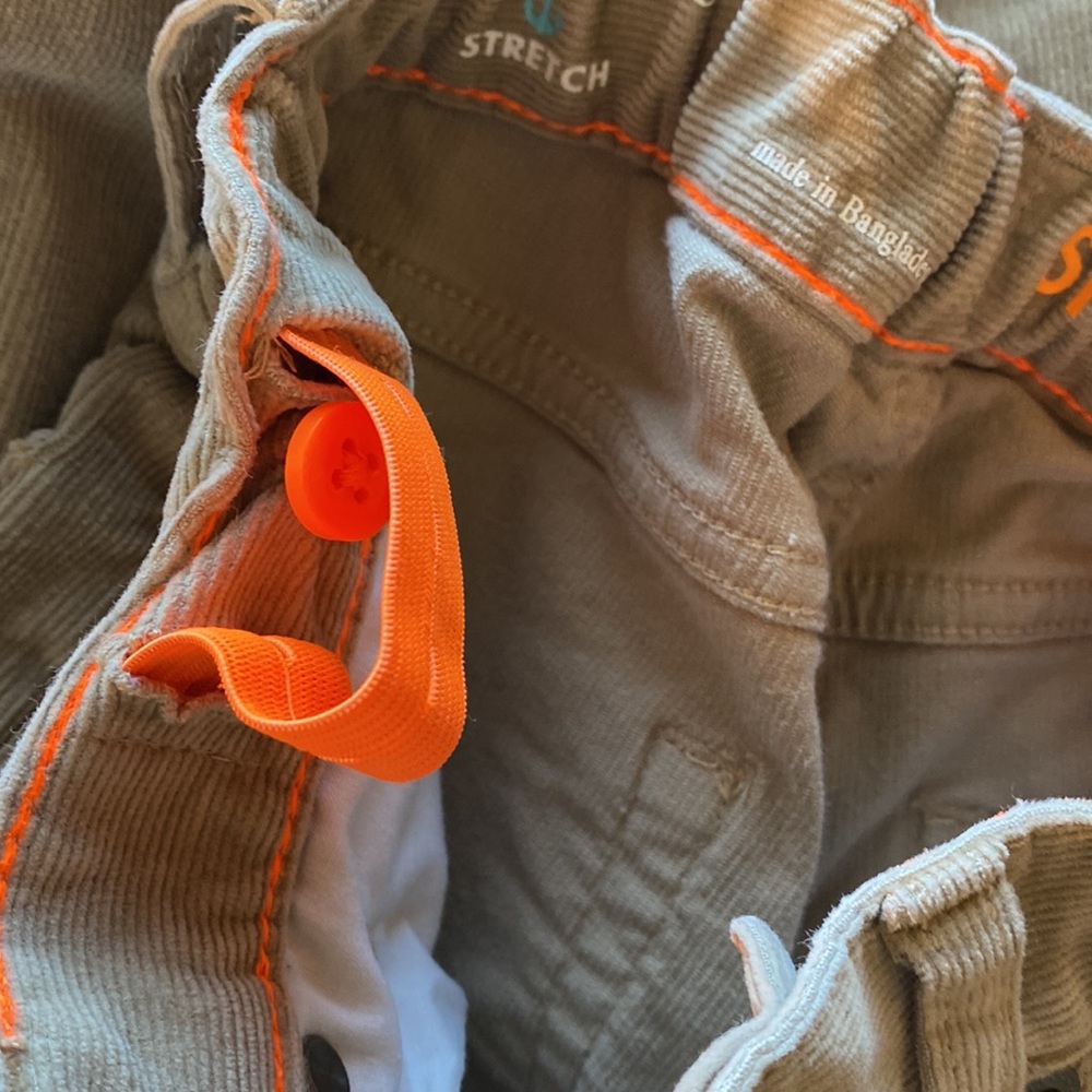 Crewcuts by J.Crew Stretch Cord Khaki Pants - Picture 5 of 9